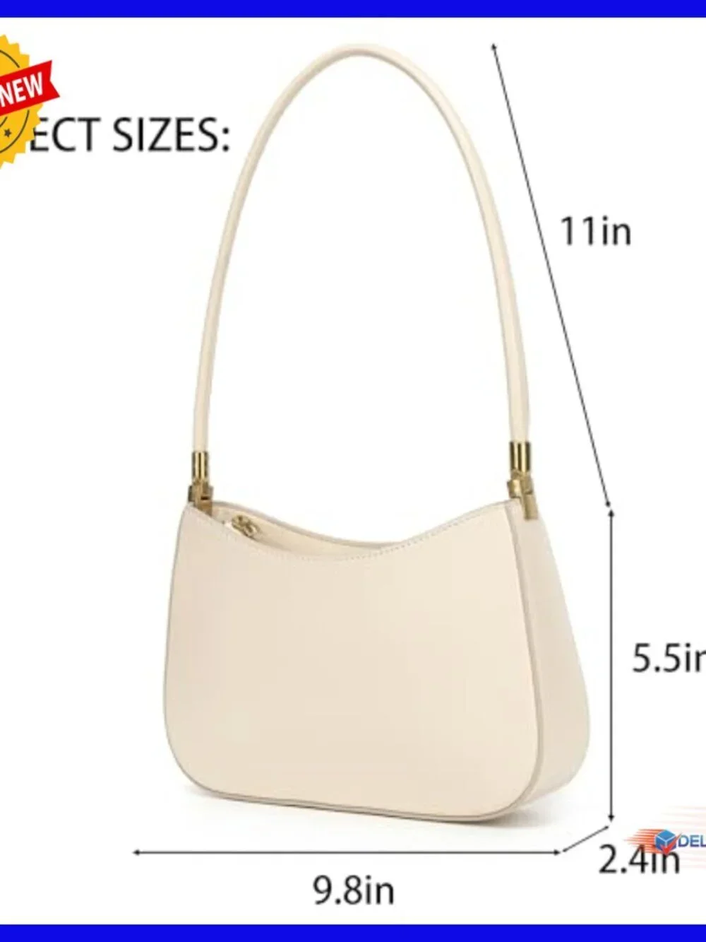 Genuine Leather Shoulder Bag Small Tote Purse Mini Handbag